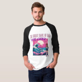 データの大波 Tシャツ (正面フル)