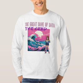 データの大波 Tシャツ