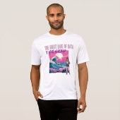 データの大波 Tシャツ (正面フル)