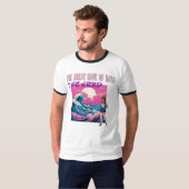 データの大波 Tシャツ (正面フル)