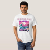 データの大波 Tシャツ (正面フル)