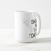 データの表示魔法 コーヒーマグカップ (正面右)