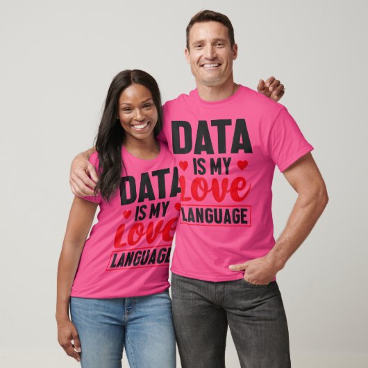 データはMy Language Love Database Admin Tシャツ (ユニセックス)
