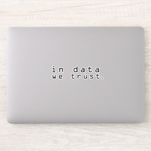 データを信じろ シール (コンピューター)