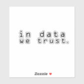 データを信じろ シール (シート)