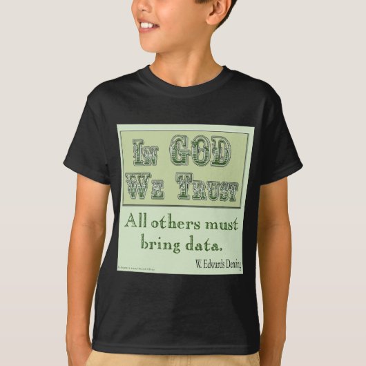 データを取り込む必要がある Tシャツ (正面)