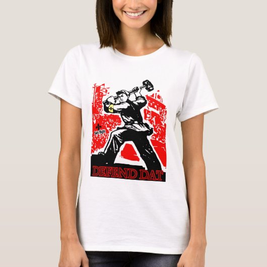 データを守る Tシャツ (正面)