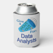 データアナリストに声を上げる 缶クーラー (缶裏面)