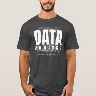 データアナリストデザイン – スプレッドシー得トを持っている Tシャツ