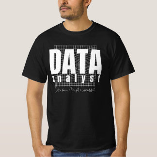 データアナリストデザイン – スプレッドシー得トを持っている Tシャツ