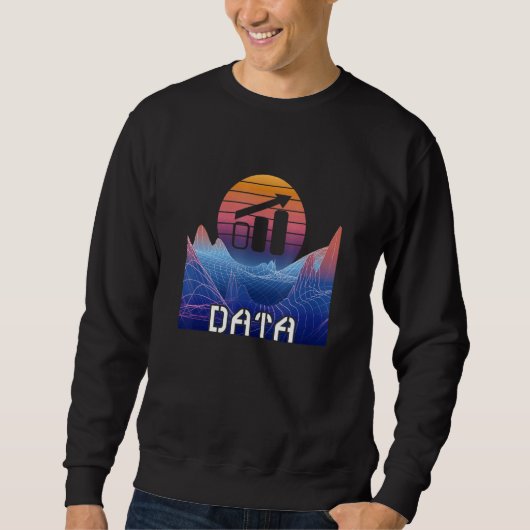 データアナリスト宇宙ランドスケープSoftware Engineer Dat スウェットシャツ (正面)
