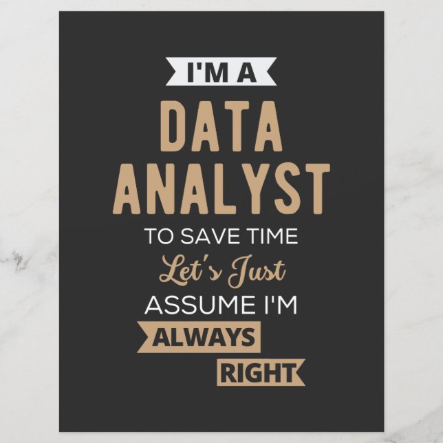 データアナリスト (正面)