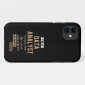 データアナリスト Case-Mate iPhoneケース (裏面(横))
