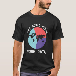 データアナリストWorld Input Information Digital Analy Tシャツ