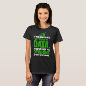 データサイエンス統計データアナリストを見てみよう Tシャツ (正面フル)