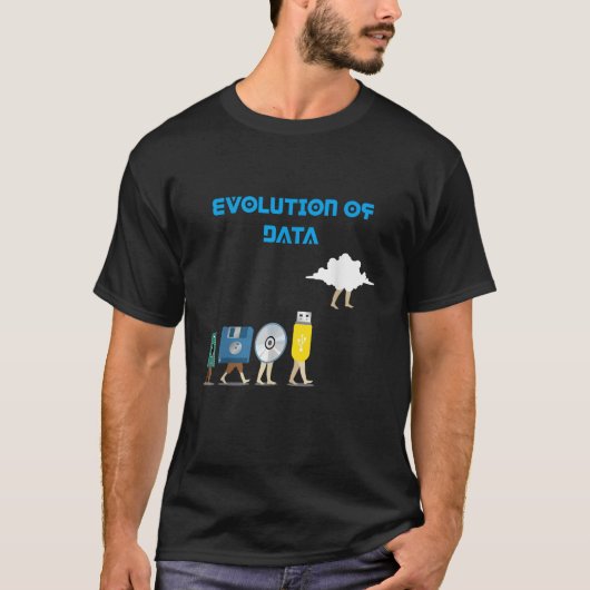 データサイエンティストのためのデータ進化分析ギフト An Tシャツ (正面)