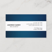 データサイエンティストの名刺 名刺 (裏面)