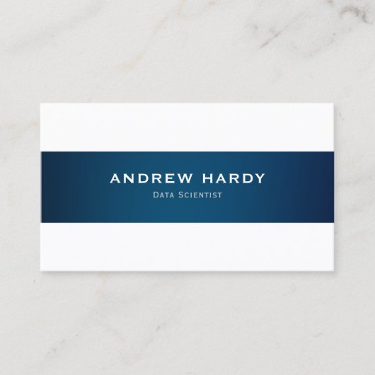 データサイエンティストの名刺 名刺 (正面)