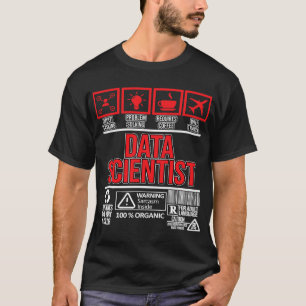 データサイエンティスト事実データアナリストコンピュータサイエンス Tシャツ