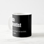 データサイティおもしろいストクールアナリスト定義 コーヒーマグカップ (正面左)