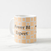データサイテ実在ィストの仕事 – BI Expert/Excel コーヒーマグカップ (正面左)
