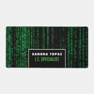 データスクリーン、情報技術、コンピュータ デスクマット