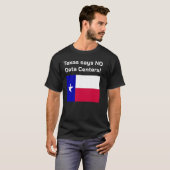 データセンターに反対するテキサスTシャツ Tシャツ (正面フル)