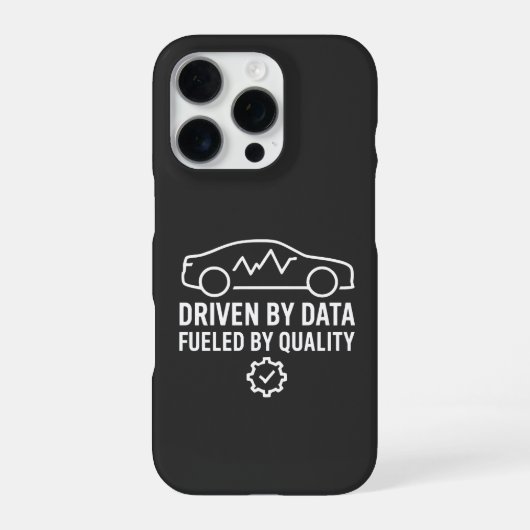 データドリブンで品質が燃料となる 自動車QA iPhoneケース (裏面)