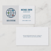 データネットワーク |セキュリティシステム | IT 名刺 (正面/裏面)