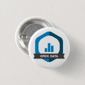 データバッジを開けて下さい 缶バッジ (正面&裏面)