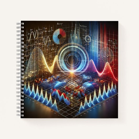 データビジュアライゼーションと数学的洞察 ノートブック (正面)