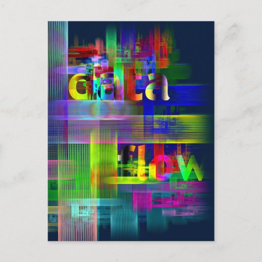 データフロー ポストカード (正面)