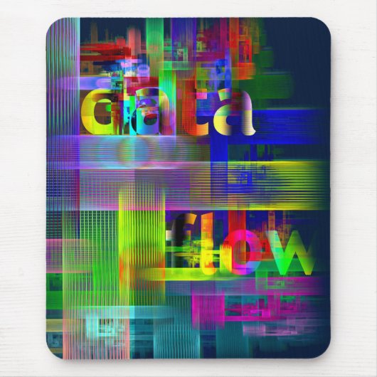 データフロー マウスパッド (正面)