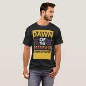 データベース管理者の夜明け Tシャツ (正面フル)