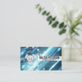 データベース |ネットワーク技術の背景 名刺 (スタンド正面)