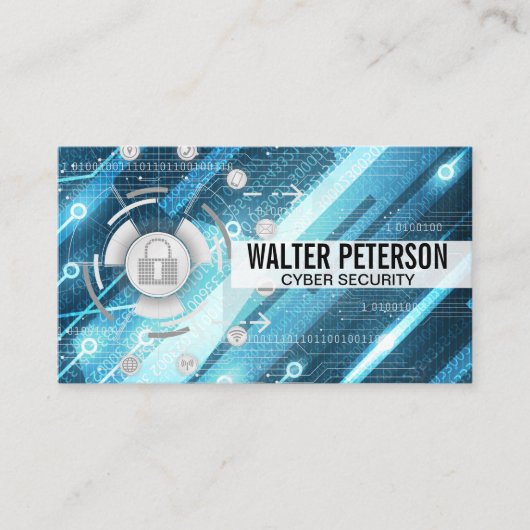 データベース |ネットワーク技術の背景 名刺 (正面)