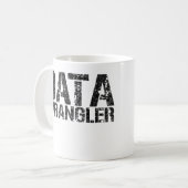 データラングラーマグ-マグの所有者名を加えて下さい コーヒーマグカップ (正面左)