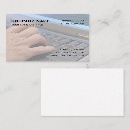 データ入力名刺 名刺 (正面/裏面)