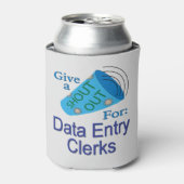 データ入力担当者に声を掛ける 缶クーラー (缶正面)