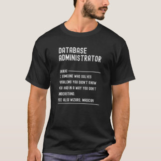 データ入力書記者定義ジョブのタイトル Tシャツ