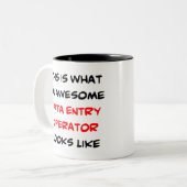 データ入力演算子素晴らし, ツートーンマグカップ (正面左)