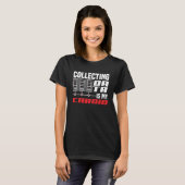データ収集は私の心臓情報科学者 Tシャツ (正面フル)