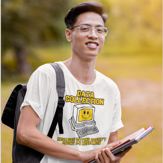 データ収集 – 泣き叫びがカウントしない Tシャツ