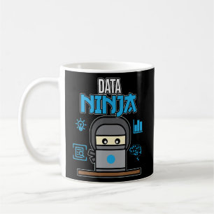 データ忍者データアナリストサイエンティストコンピュータサイエンス コーヒーマグカップ