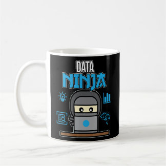 データ忍者データアナリストサイエンティストコンピュータサイエンス コーヒーマグカップ