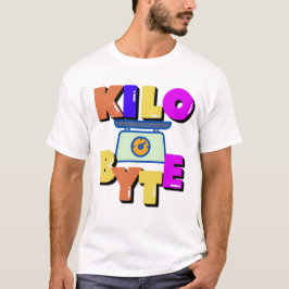 データ測定単位のキロバイト Tシャツ