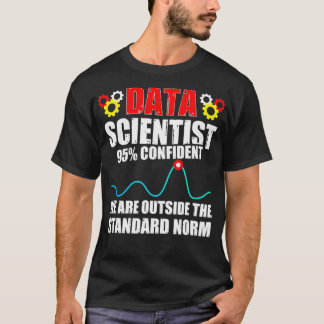 データ科学ノルムデータ科学マイニングアナリスト  Tシャツ