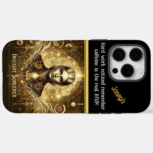 データ科学者が宇宙の洞察を発表 Case-Mate iPhoneケース (裏面 (横))