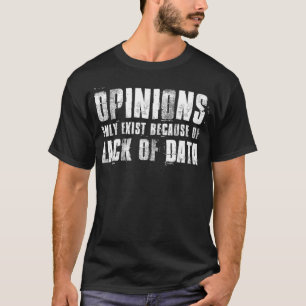 データ統計収集計算機科学 Tシャツ
