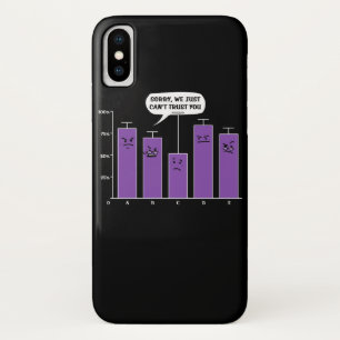 データ解析科学のギークのおたくの冗談 iPhone X ケース